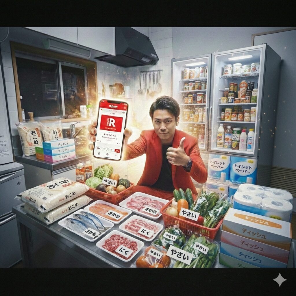 楽天ふるさと納税を強調するイメージ画像