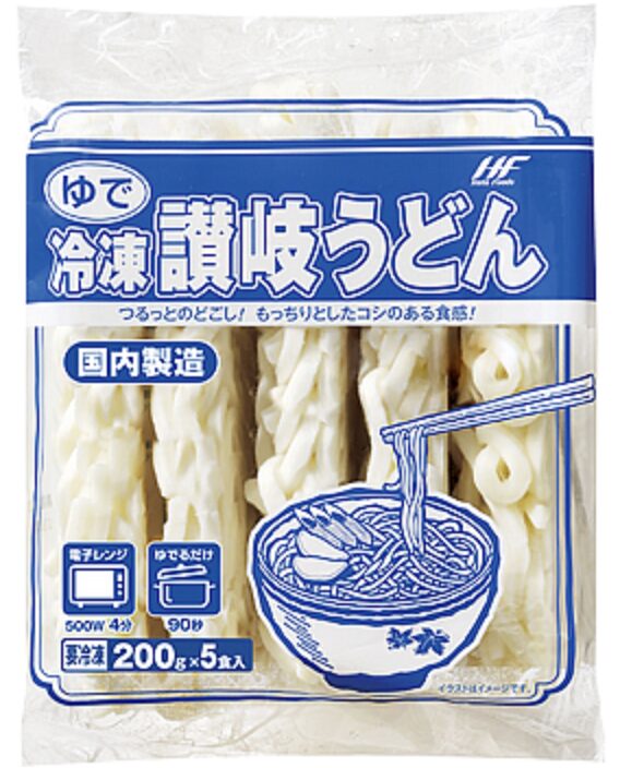 冷凍讃岐うどん紹介画像