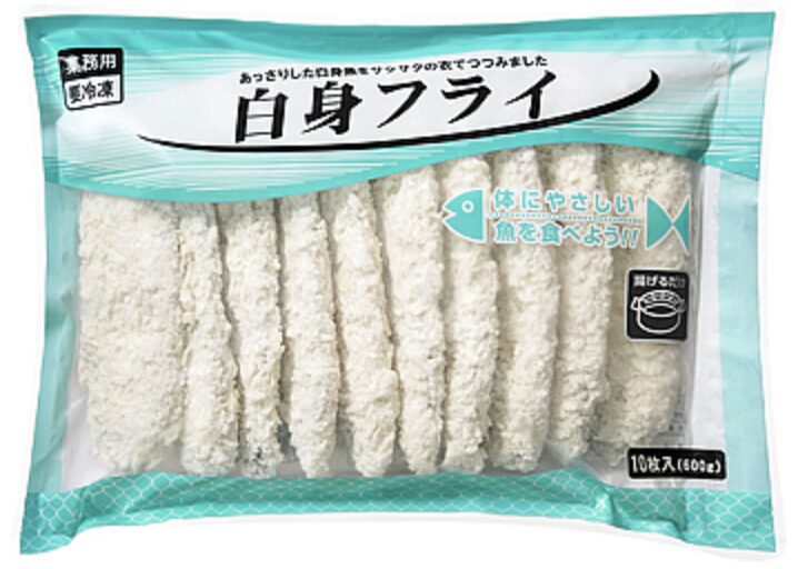 冷凍白身フライ
